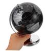 Uonlytech European Luxury Decorative Desktop Globe Rotating Earth Globe with English Labels and White Stand for Home Office Educational Geography Learning Prop view 4