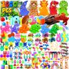 1000 PCS Party Favors for Kids, Dinosaur Sensory Fidget Toys Bulk, Treasure Chest for Kids Prizes, Goodie Bags Stuffers for Kids, Prize Box Toy for kid Classroom, Treasure Box Prizes, Pinata Stuffers view 1