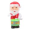 Uonlytech 3pcs Wind Up Santa Claus Drumming Playthings Lightweight for Portable Holiday Fun Random Color view 1
