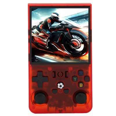 AUNMAS 4 Inch Retro Game Console Double Joystick Open Source Game Player for Portable Gaming Player (128GB)