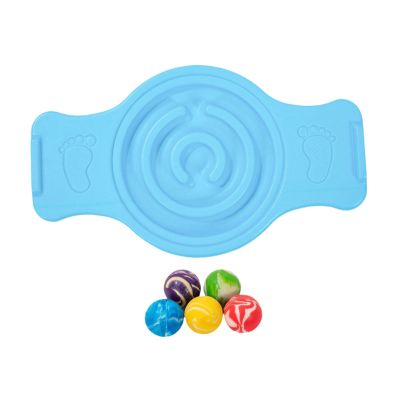 blloocod Balance Board Labyrinth Disks Sensory Training Anti-Slip Pedals Wobble Stability Board Strength Training for Kids Skiing Fitness- Blue