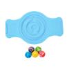blloocod Balance Board Labyrinth Disks Sensory Training Anti-Slip Pedals Wobble Stability Board Strength Training for Kids Skiing Fitness- Blue view 1