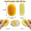 2-Pack Food Sticky Squishies with Box - Slow Rising Squishy Toys, Small Butter Cheese Squishy, Sensory Stress Relief Squeeze Toys, Cute Desk Office Fidget for Adults view 2