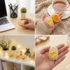 2-Pack Food Sticky Squishies with Box - Slow Rising Squishy Toys, Small Butter Cheese Squishy, Sensory Stress Relief Squeeze Toys, Cute Desk Office Fidget for Adults view 4