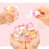 12 Pack Valentines Squishy Stress Cube Squeeze Toy, Sensory Stress Balls Fidget Toys for Adults Kids Class Valentine Day Card Gifts Bulk Valentine Party Favors view 3