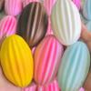 5-Pack Sticky Bread Slow Rising Squishy Set, Soft Foam Stress Relief Squeeze Squishies for Adults, Bread-Shaped Sensory Stress Balls for Desk, Office & Gifts 14+ view 2