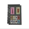 PCCB MINGT 10 Pcs Widened 9-Hole Album Pages (Black, 1 Pocket) view 1