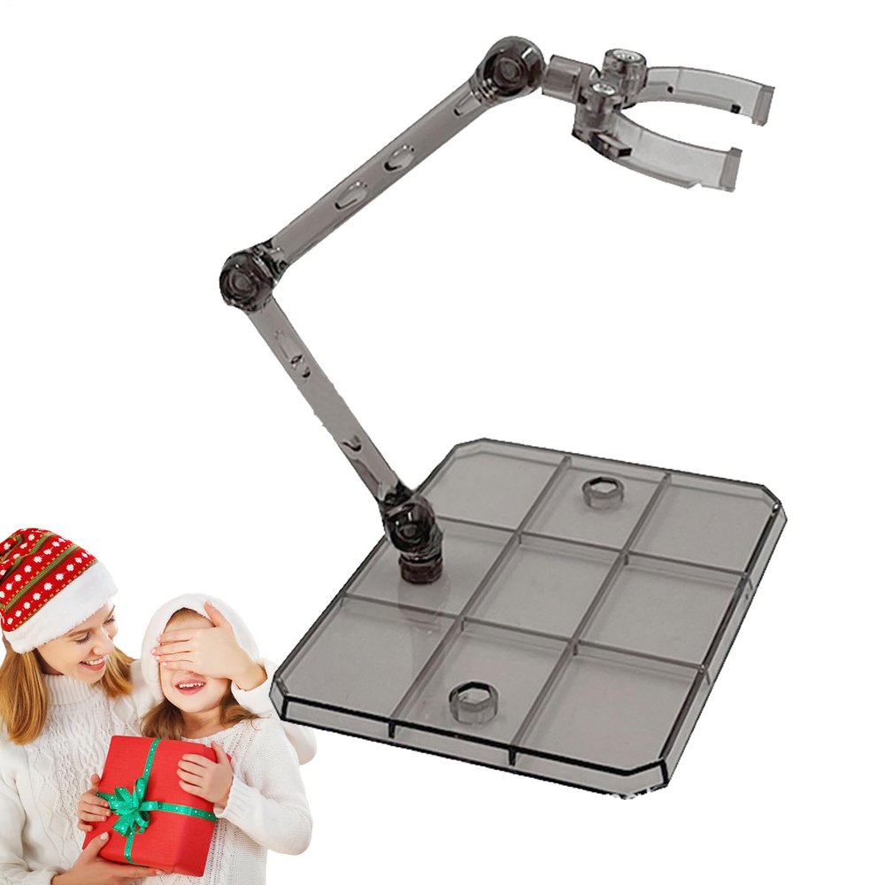 Action Figure Stand - Universal Display Holder, Flexible Arm Base, Multifunctional Support Base | Anime Doll Stand for Animal Figures