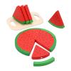 CHICIRIS Wooden Food for Play Kitchen, Composite Wood Toy Kitchen Accessory Set, 10-Piece Watermelon Fruit for Kids Age 3+, Encourages Imaginative Cooking and Social Play view 3