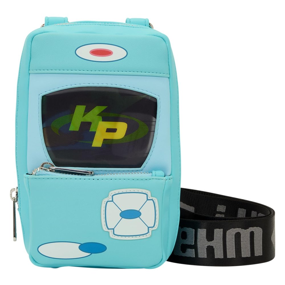 Loungefly Disney: Kim Possible - Wade Load - Kimmunicator Sling Crossbody Bag - Great for Kids & Adults - Collectible Bags