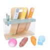 Drfeify 12 Piece Kids Kitchen Knife Set, Beech Wood with Safe Cutting Tools for Toddlers Age 2-10, Interactive Learning and Role Play view 4