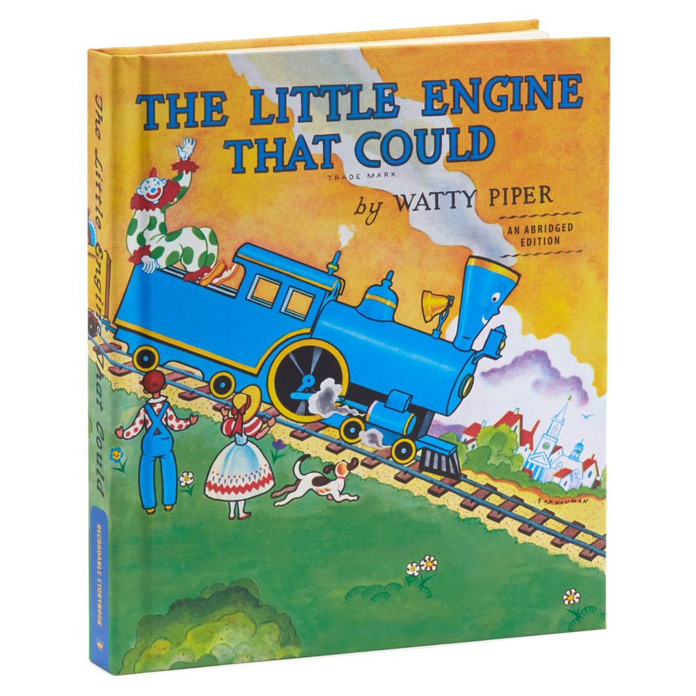 Hallmark Recordable Storybook (The Little Engine That Could) Train for Kids, Grandchildren, Nieces, Nephews