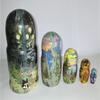 Russian Tales: Vasilisa The Beautiful Nesting Doll Handmade view 3