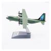 Die Cast Plane 1:200 for C-130J Hercules Transport ZH870/ZH887 Aircraft Alloy Model Green Decorative Metal Model Finished Metal Airplane(Red) view 3