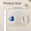 1/6 Scale Female Figure Clothes Set Formal Workplace Attire for 12 inch Action Figures Coffee White Shirt Skirt Outfit- Apricot White view 3