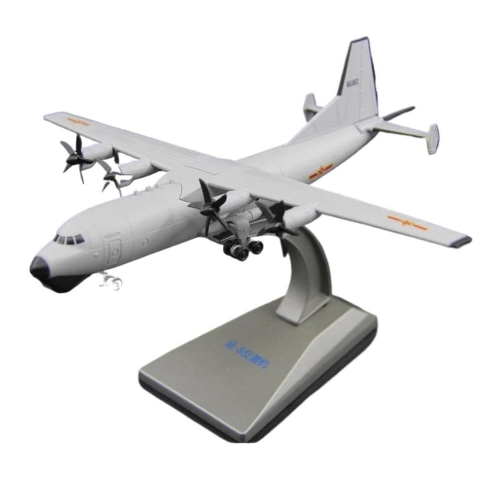 Die Cast Plane 1:200 for Yun-8 Anti Submarine Patrol Aircraft Y8 Air Submarine Simulated Model Metal Aircraft Model Finished Metal Airplane
