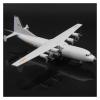 Die Cast Plane 1:200 for Yun-8 Anti Submarine Patrol Aircraft Y8 Air Submarine Simulated Model Metal Aircraft Model Finished Metal Airplane view 2