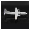 Die Cast Plane 1:200 for Yun-8 Anti Submarine Patrol Aircraft Y8 Air Submarine Simulated Model Metal Aircraft Model Finished Metal Airplane view 3