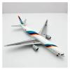 OQMAZO Die Cast Plane 1:200 for JAS B777-200 JA007D Alloy Aircraft Simulation Model Hobby Collection Nostalgia Souvenirs Finished Metal Airplane view 3