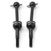 rc DriveShafts Compatible with Tamiya for TT02 for TT01 TT01D 1/10 RC Car Upgrade Accessories Parts 2Pcs Metal Drive Shaft CVD view 3