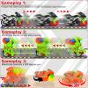 [3D Race Card] 24 Pack Valentines Gifts for Teens, Valentines Cards with 3-In-1 Motorbike Toys Inertia Toy Friction Powered Cars & Cards for Kid Classroom Exchange Prizes Goodie Bag Filler Party Favor view 3
