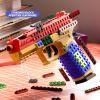 2026 Tactical DIY Building Block Handle Set,Funny DIY Building Blocks Kit with Display Stand for Adults,Building Block Toy Gun,Creative constuction Grip kit,Toys Building Set view 3