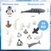 BEYONGME 22PCS 3D Printed Sea Animals Toys and 14PCS 3D Printed Arctic Animals Figurines Toys view 3