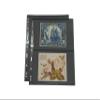 PCCB MINGT 10Pcs Widened Type 9-Hole Black Double-Sided Album Inner Sheets Card Stamp Banknote Collection Album Inserts Pages For Coin Collecting And Supplies (2 Pockets) view 1