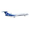 Die Cast Plane 1:400 for PH11841 TU-154M OM-AAA Slovak Diecasts Collectible Aircraft Model Metal Christmas Model Finished Metal Airplane view 1