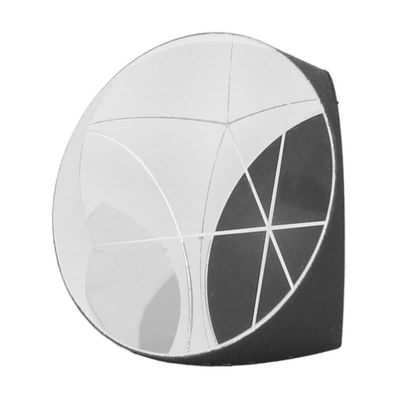 25.4mm Prism, Corner Cube Prism, Optical Glass Coating and polishing, high Precision 25.4mm Three-Sided Reflector (A)