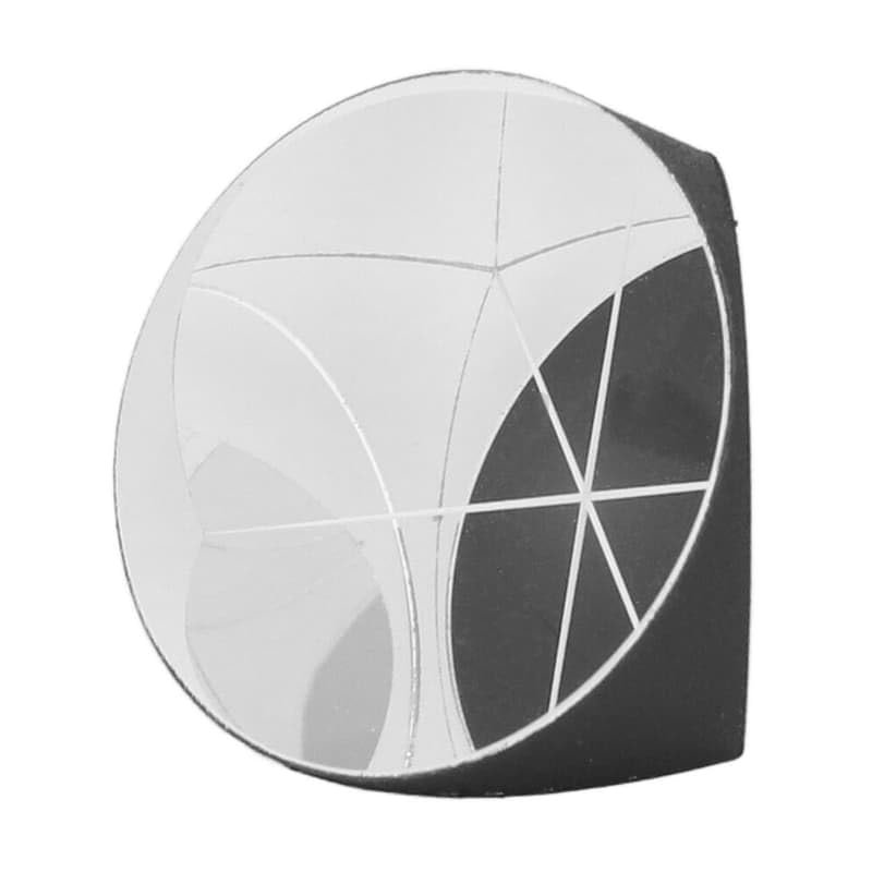 25.4mm Prism, Corner Cube Prism, Optical Glass Coating and polishing, high Precision 25.4mm Three-Sided Reflector (A)
