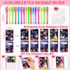 24 Pack Valentines Day Gifts for Kids Classroom LED Invisible Ink Pen with Valentines Cards for Kids School, Spy Pen Magic Gifts Valentines for Class Exchange Cards Prizes Party Favors for Boys Girls view 2