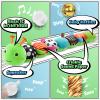 LIGHTDESIRE Baby Toys 6-12 Months Musical Caterpillar,Stuffed Animals Infant Toys 0-6 Months Sensory Toy with Ruler Design,Crinkle&Ring Bell,Baby Teething Toys for Tummy Time Boy Girl Gifts (Green) view 2