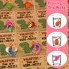 28 Pack Valentines Day Gifts for Kids Classroom Dinosaur Egg Hatching Toys with Valentines Cards for Kids School, Valentines for Kids Class Exchange Cards Gifts Prizes Party Favors for Boys Girls view 3