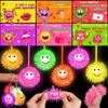 24 Pack Valentines Day Gifts for Kids Classroom LED Puffer Ball Toys with Valentines Day Cards for Kids School, Valentines for Kids Class Exchange Cards Gifts Prizes Party Favors for Boys Girls view 1