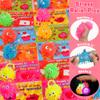 24 Pack LED Puffer Ball Toys with Valentines Day Cards for Kids School Valentines Day Gifts for Kids Classroom, Valentines for Kids Class Exchange Cards Gifts Prizes Party Favors for Boys Girls view 3