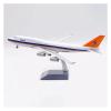 Die Cast Plane 1:200 for B747-400 ZS-Saw Static Die Cast Metal Airplane Model White-Orange Decor Plane Model Finished Metal Airplane view 2