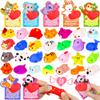 28 Pack Kids Valentines Day Cards with Cute Mochi Squishies Valentines Day Gifts for Kids Classroom, Valentines for Kids School Valentines for Class Exchange Cards Prizes Party Favors for Boys Girls view 1