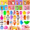 28 Pack Valentines Day Gifts for Kids Classroom Cute Mochi Squishies with Valentines Day Cards for Kids School, Valentines for Kids Class Exchange Cards Gifts Prizes Party Favors for Boys Girls view 1