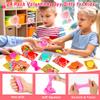 24 Pack Valentines Day Gifts for Kids Classroom Butter Slime Stress Relief Fidget Toys with Valentines Cards for Kids School Valentines for Kids Class Exchange Gifts Prizes Party Favors for Boys Girls view 3