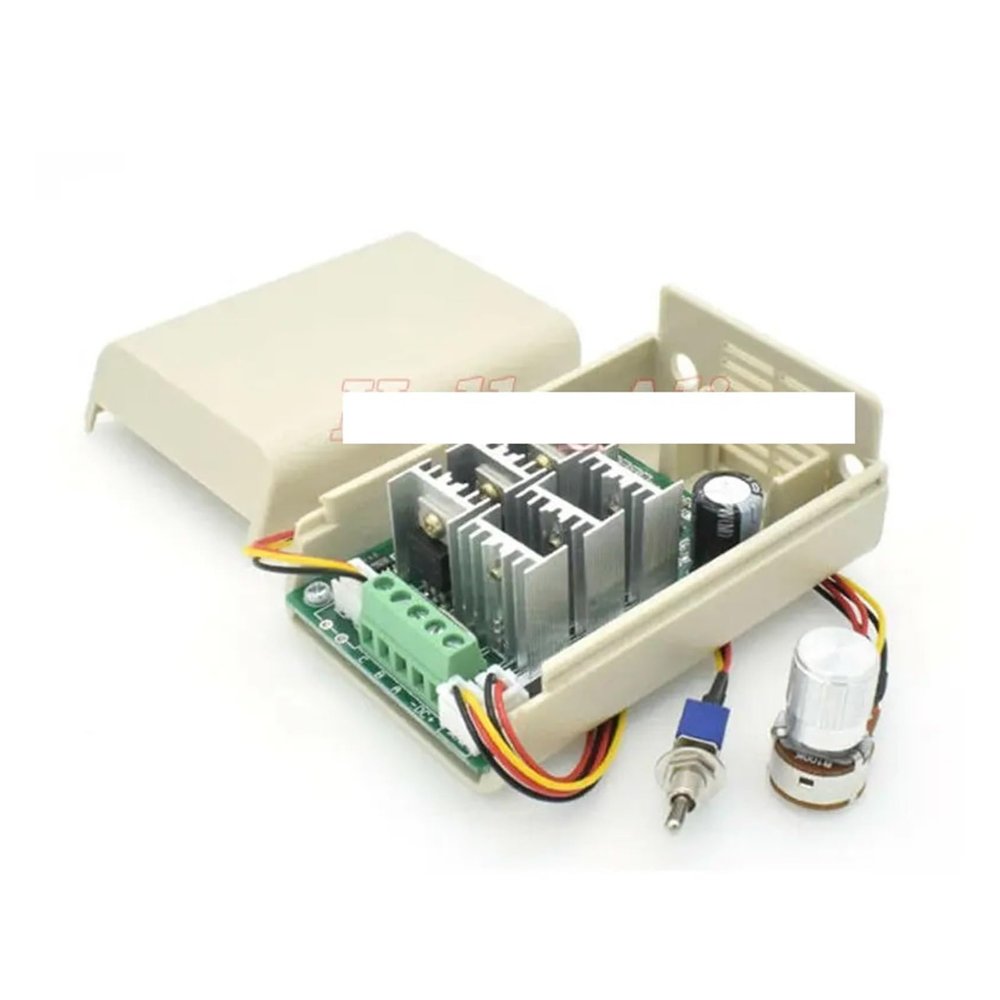 AEVHBAMXN DC 5V-36V 12V 15A 3-Phase DC Brushless Electronic Starter Driver Brushless Electronic Starter Speed Controller/Brushless Fan Controller Reversible Switch