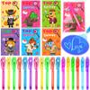 24 Pack Valentines Day Gifts for Kids Classroom LED Invisible Ink Pen with Valentines Cards for Kids School, Spy Pen Magic Gifts Valentines for Class Exchange Cards Prizes Party Favors for Boys Girls view 1