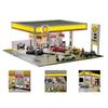 1/64 Scale Mini Building Scene Model (Cars Figures Not Included) view 1