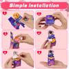 28 Pack Valentines Day Gifts for Kids Classroom Galaxy Slime with Valentines Day Cards Space Gift Boxes, Valentine for Kids Classroom Class Exchange Gifts Prizes School Favors Favors for Boys Girls view 4