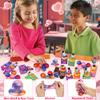 28 Pack Kids Valentines Day Gifts for School Galaxy Slime with Valentines Day Cards Space Gift Boxes, Valentine for Kids Classroom Valentines for Class Exchange Gifts Prizes Favors Favors for Boy Girl view 3
