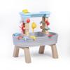 Step2 Rain Showers & Flow Kids Water Table, Outdoor Toddler Activity Table, 15-Piece Accessory Set, Ages 1.5+ Years Old, Multicolor (Gray, Blue, Red) view 1