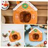 BCOATH Gingerbread House Headpiece Christmas Party Hat Cartoon Headgear Lightweight Comfortable Festive Photo Booth Prop for Holiday Costume Accessories view 3