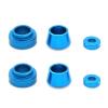 Rc Parts For Tamiya For TT-02 1/10 Metal Steering Flange Sleeve Bushing Gasket RC Car Upgrade Parts Accessories Replacement Parts view 1