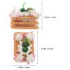 Abaodam 5pcs Simulation Dessert Cookie Model with Layered Cream and Fruit Childsafe PVC Fake Food Realistic Props for Party Decorations Kitchen Display Photography and Baking Classroom view 2
