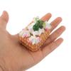 Abaodam 5pcs Simulation Dessert Cookie Model with Layered Cream and Fruit Childsafe PVC Fake Food Realistic Props for Party Decorations Kitchen Display Photography and Baking Classroom view 4